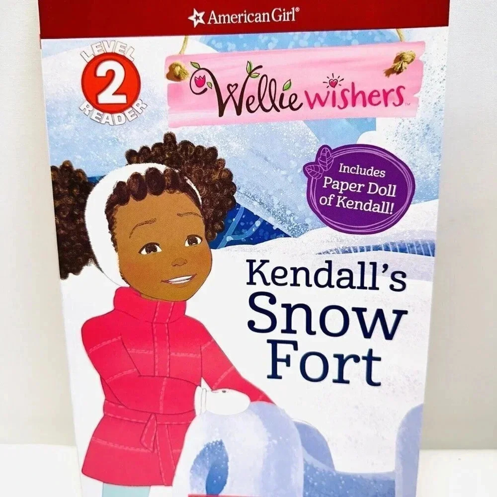 KENDALL'S SNOW FORT American Girl Level 2 Reader Paperback by Meredith Rusu